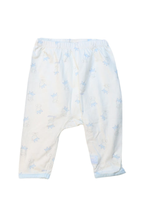 A White Casual Pants from Chicco in size 0-3M for neutral. (Front View)