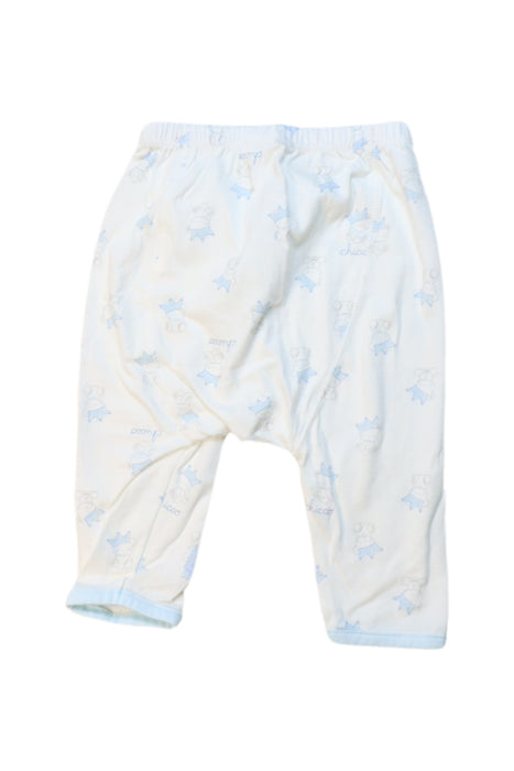 A White Casual Pants from Chicco in size 0-3M for neutral. (Back View)