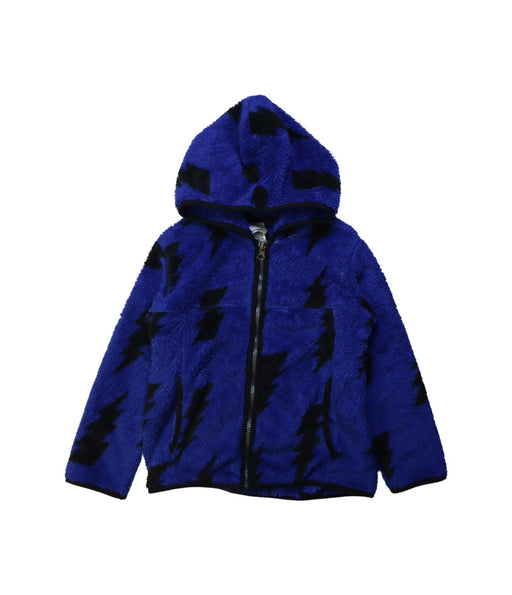 A Blue Lightweight Jackets from Hanna Andersson in size 5T for boy. (Front View)