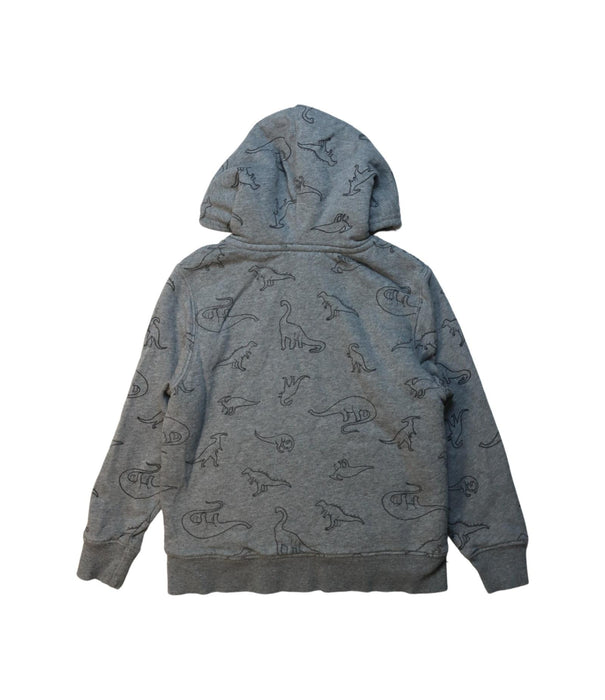 A Grey Lightweight Jackets from Hanna Andersson in size 5T for boy. (Back View)