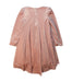 A Pink Long Sleeve Dresses from Abel & Lula in size 5T for girl. (Back View)