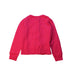 A Red Cardigans from Jacadi in size 6T for girl. (Back View)