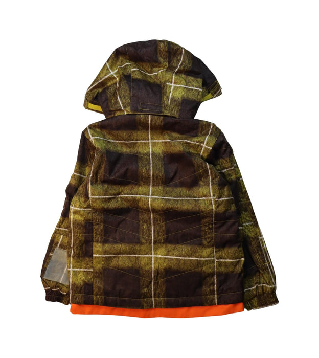 A Multicolour Ski Jackets from Descente in size 5T for neutral. (Back View)