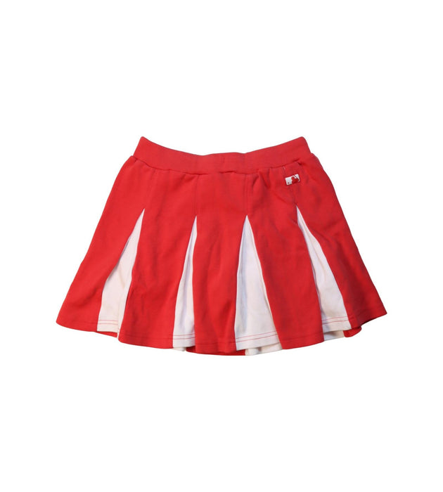 A Red Short Skirts from MLB in size 13Y for girl. (Back View)