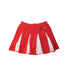 A Red Short Skirts from MLB in size 13Y for girl. (Back View)