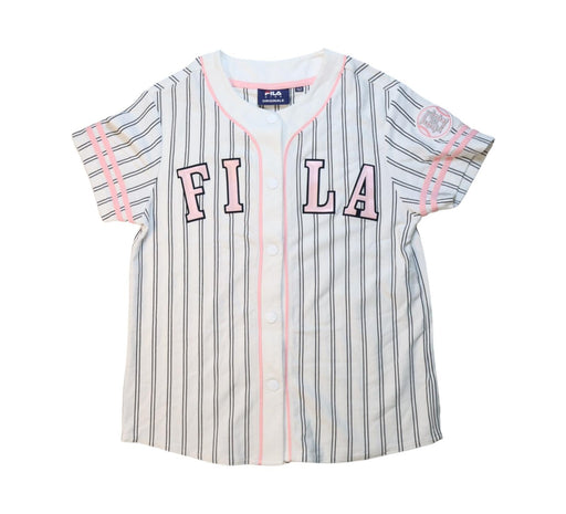 A Multicolour Short Sleeve Tops from Fila in size 11Y for girl. (Front View)