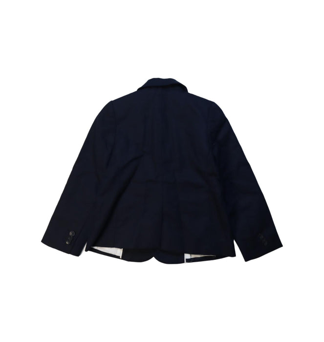 A Black Blazers from Jacadi in size 4T for boy. (Back View)