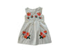 A White Sleeveless Dresses from Bonpoint in size 4T for girl. (Back View)