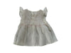 A White Sleeveless Tops from Bonpoint in size 4T for girl. (Back View)