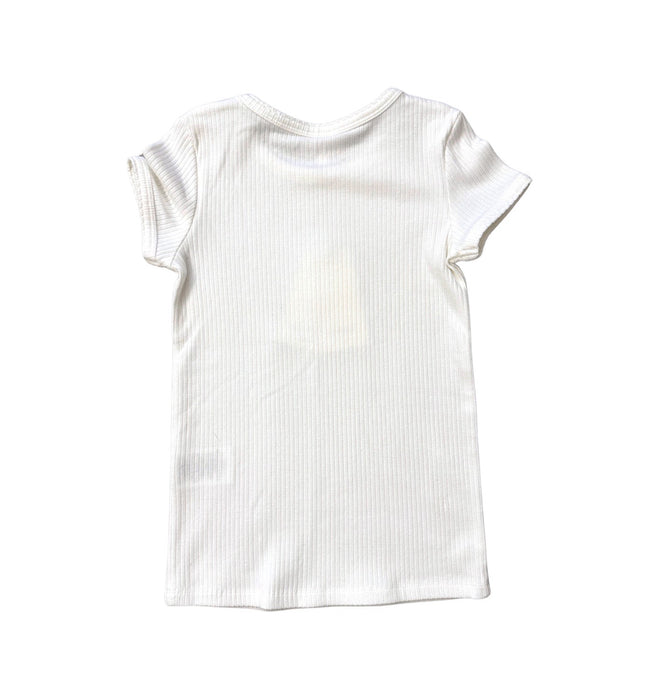 A White Short Sleeve T Shirts from Seed in size 6T for neutral. (Back View)