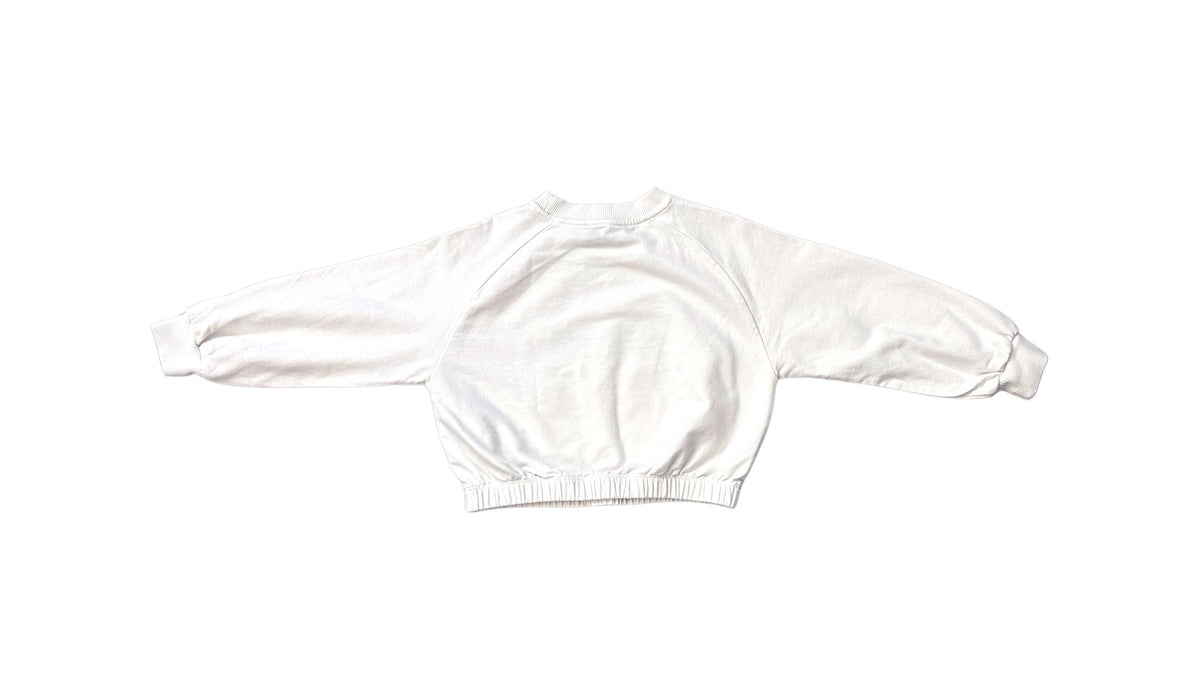 A White Crewneck Sweatshirts from Moschino in size 4T for neutral. (Back View)