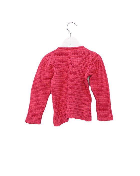 A Pink Cardigans from Kanz in size 2T for girl. (Back View)