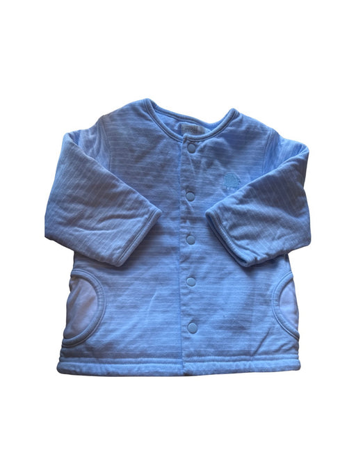 A Blue Long Sleeve Tops from Mides in size 12-18M for neutral. (Front View)