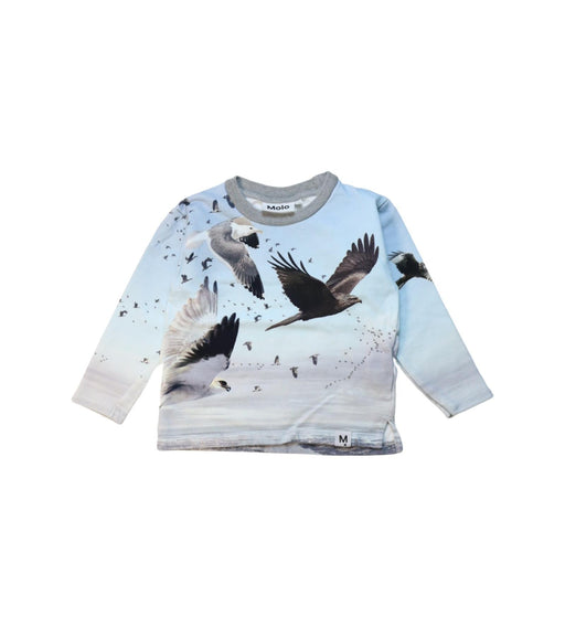 A Multicolour Crewneck Sweatshirts from Molo in size 3T for boy. (Front View)