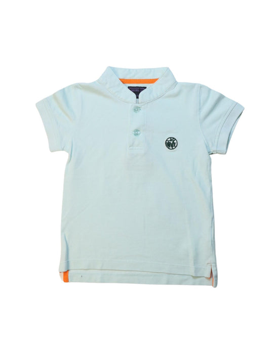 A Blue Short Sleeve Tops from Shanghai Tang in size 2T for boy. (Front View)