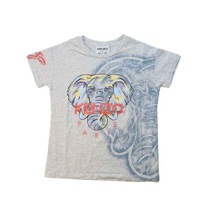 A Multicolour Short Sleeve T Shirts from Kenzo in size 4T for boy. (Front View)