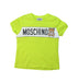 A Green Short Sleeve T Shirts from Moschino in size 4T for neutral. (Front View)