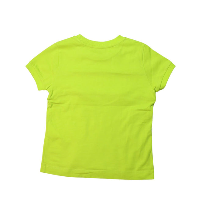 A Green Short Sleeve T Shirts from Moschino in size 4T for neutral. (Back View)