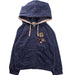 A Blue Zippered Sweatshirts from As Know As Ponpoko in size 10Y for boy. (Front View)