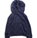 A Blue Zippered Sweatshirts from As Know As Ponpoko in size 10Y for boy. (Back View)