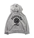 A Grey Hooded Sweatshirts from As Know As Ponpoko in size 5T for girl. (Back View)