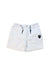 A White Shorts from Ferrari in size 2T for boy. (Front View)