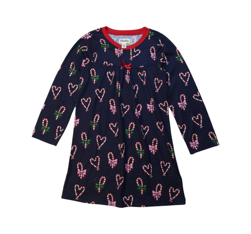 A Multicolour Long Sleeve Dresses from Hatley in size 5T for girl. (Front View)