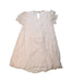 A Pink Short Sleeve Dresses from Velveteen in size 6T for girl. (Back View)