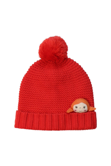 A Red Winter Hats from Kingkow in size O/S for girl. (Front View)