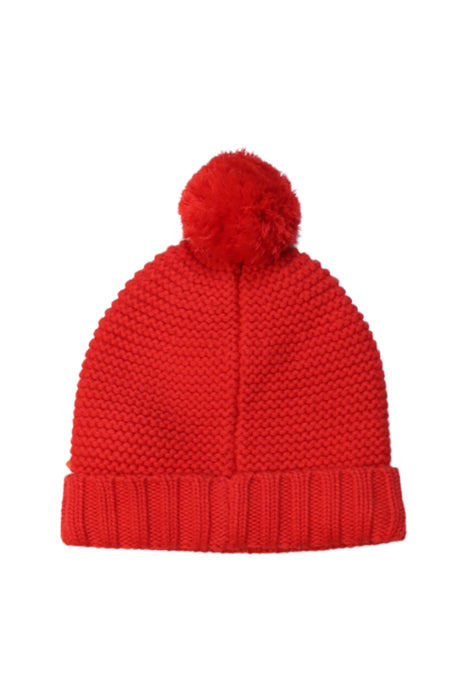 A Red Winter Hats from Kingkow in size O/S for girl. (Back View)