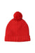 A Red Winter Hats from Kingkow in size O/S for girl. (Back View)