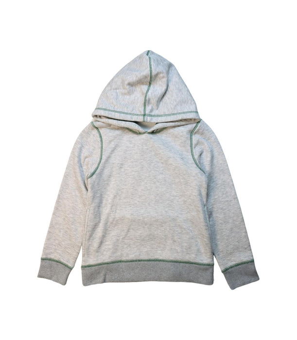 A Grey Hooded Sweatshirts from As Know As Ponpoko in size 5T for boy. (Front View)