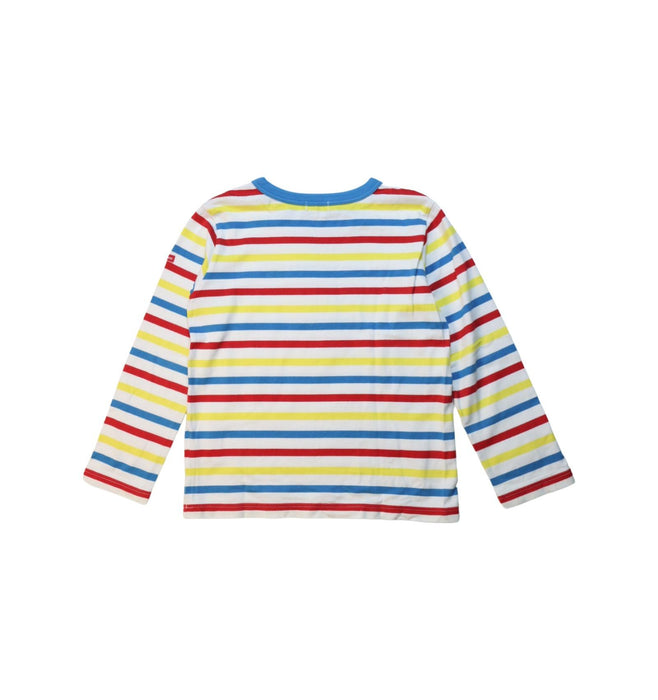 A Multicolour Long Sleeve T Shirts from Miki House in size 5T for boy. (Back View)