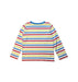 A Multicolour Long Sleeve T Shirts from Miki House in size 5T for boy. (Back View)