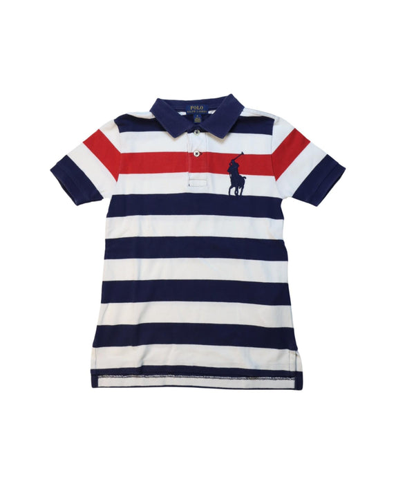 A Multicolour Short Sleeve Polos from Polo Ralph Lauren in size 6T for boy. (Front View)