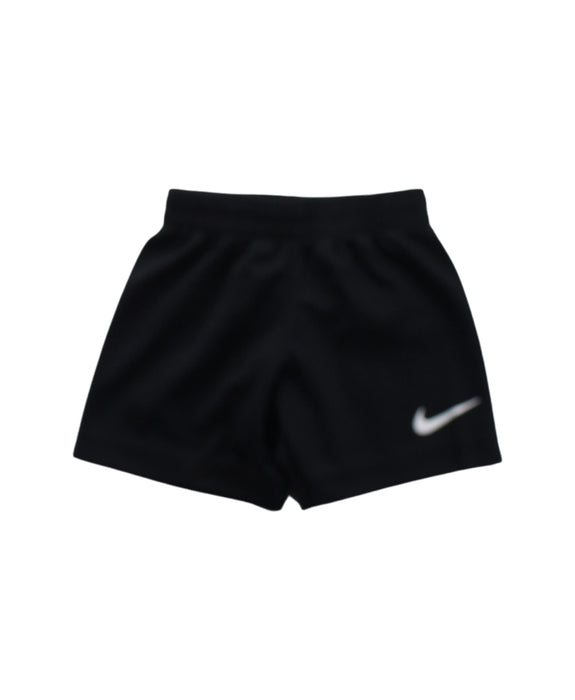 A Black Shorts from Nike in size 2T for boy. (Front View)