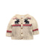 A White Cardigans from Ralph Lauren in size 3-6M for boy. (Front View)