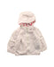 A White Lightweight Jackets from Diesel in size 3-6M for girl. (Front View)