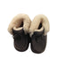 A Brown Winter Boots from UGG in size 12-18M for girl. (Back View)