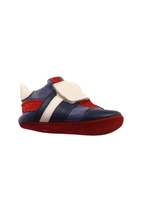 A Blue Sneakers from Dolce & Gabbana in size 18-24M for boy. (Front View)