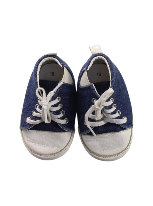 A Blue Sneakers from Dolce & Gabbana in size 6-12M for boy. (Back View)