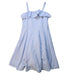 A Blue Sleeveless Dresses from Polo Ralph Lauren in size 8Y for girl. (Front View)