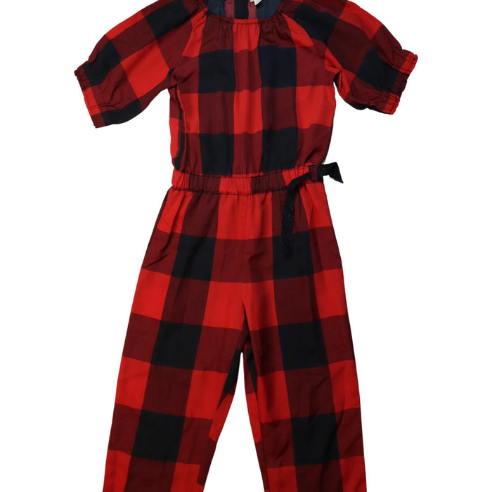 A Multicolour Short Sleeve Jumpsuits from Crewcuts in size 8Y for girl. (Front View)