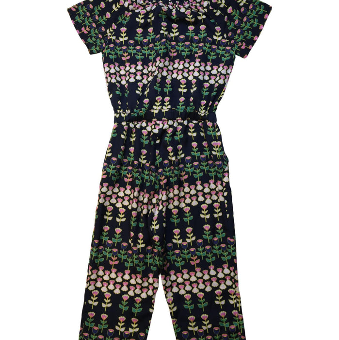 A Multicolour Short Sleeve Jumpsuits from Crewcuts in size 8Y for girl. (Back View)
