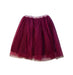 A Red Tulle Skirts from Bonton in size 2T for girl. (Front View)