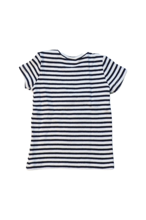 A Black Short Sleeve Tops from Seed in size 0-3M for girl. (Back View)