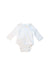 A White Long Sleeve Bodysuits from Jacadi in size 3-6M for neutral. (Front View)