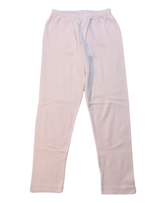 A Pink Pyjama Sets from Petit Bateau in size 4T for girl. (Back View)