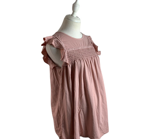 A Pink Sleeveless Tops from A Pea in the Pod in size S for maternity. (Front View)