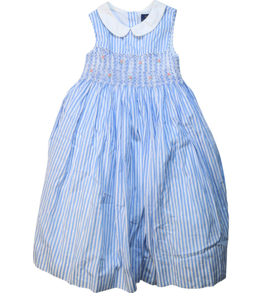 A Multicolour Sleeveless Dresses from Polo Ralph Lauren in size 5T for girl. (Front View)